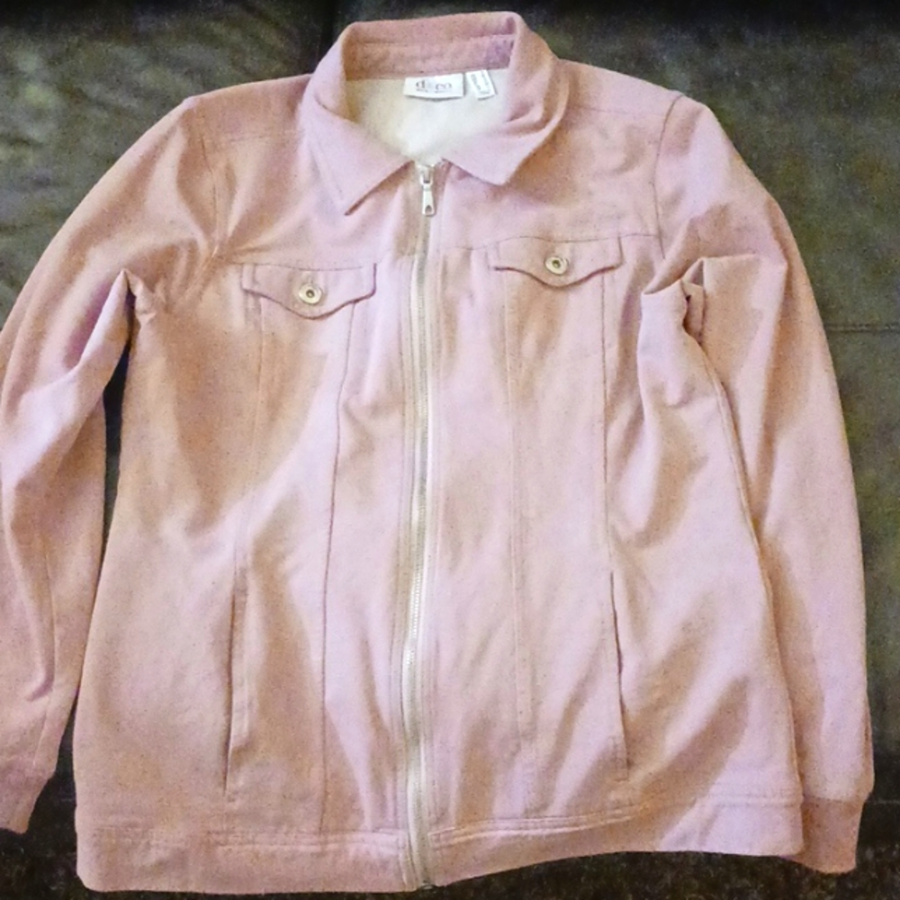 A medium denim and company jacket